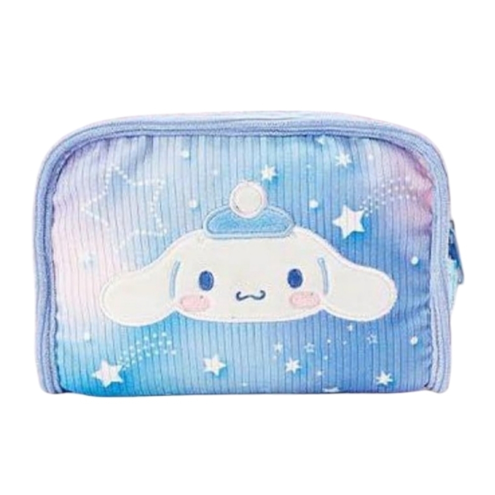 Sanrio Cinnamoroll Corduroy Cosmetic accessory bag